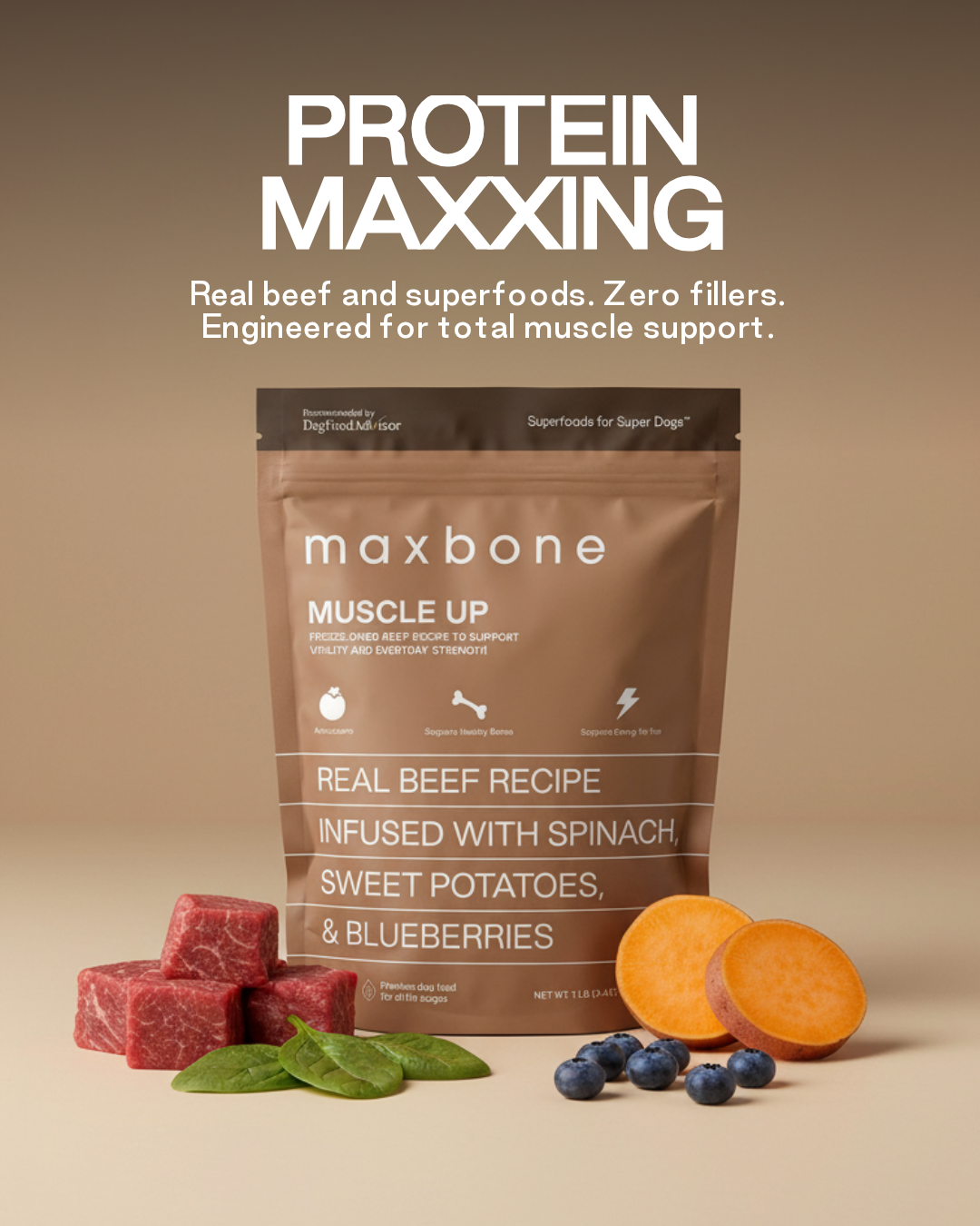 Human-Grade Performance — maxbone food